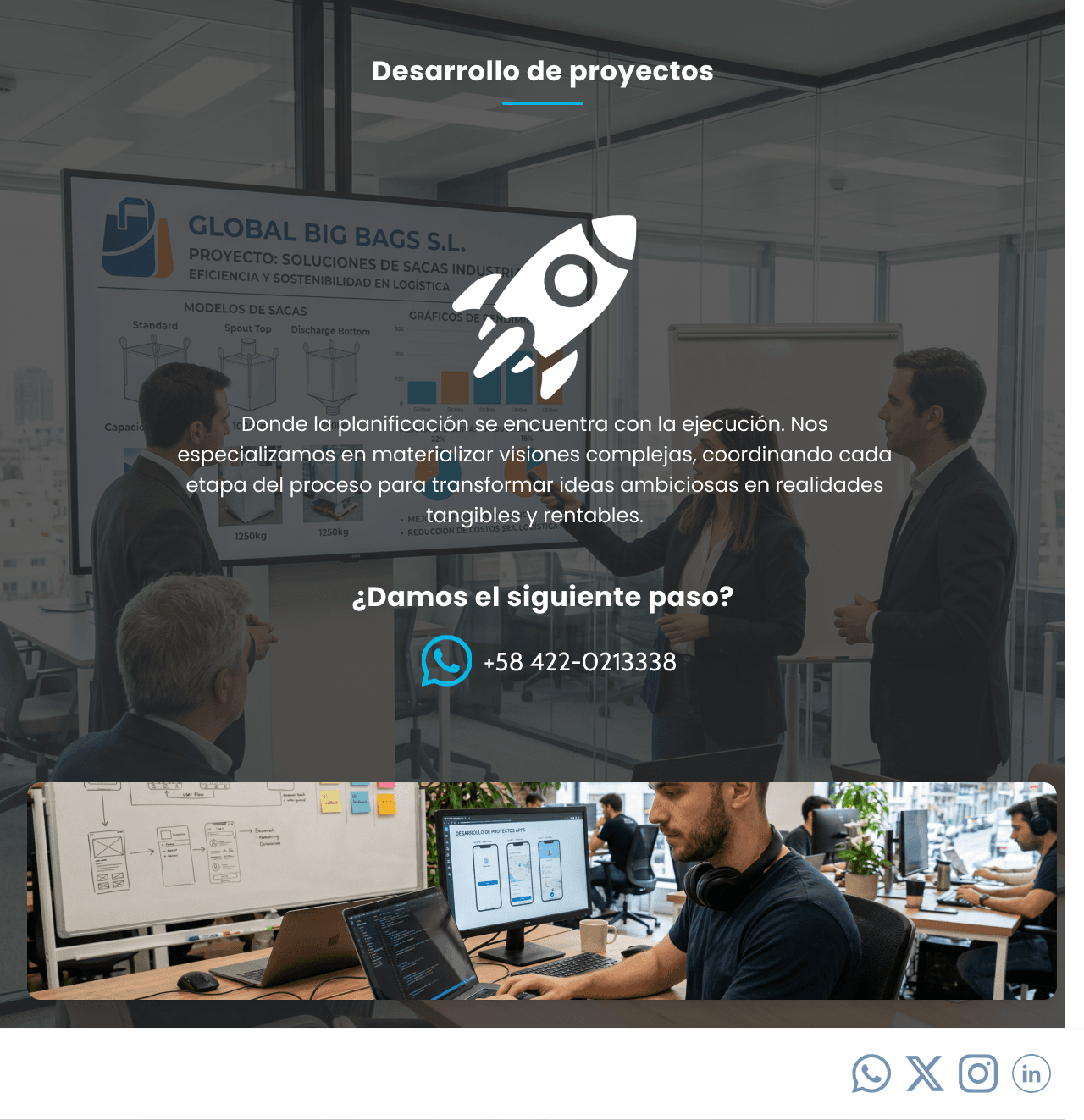 Desarrollo de proyectos